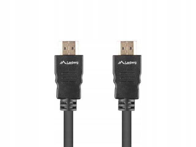 KABEL HDMI 1m M/M V1.4 CCS CZARNY 3D 4K HD ARC CEC zdjęcie 4