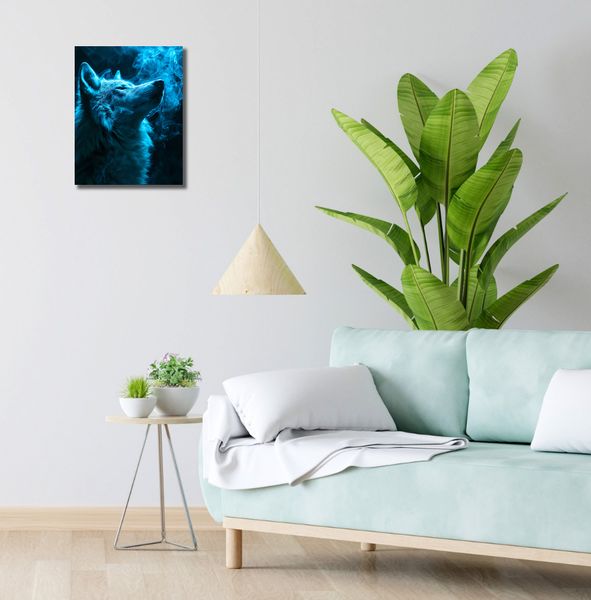 Obraz 30x40cm Oddech Wilka zdjęcie 2