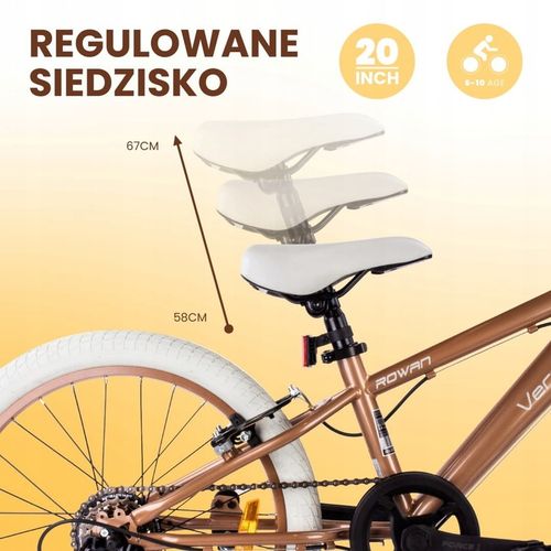 ROWER VERDANT ROWAN 20 CALI CAPPUCINO 0302742 na Arena.pl