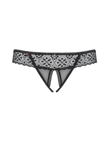 stringi otwarte shibu obsessive czarne s/m na Arena.pl