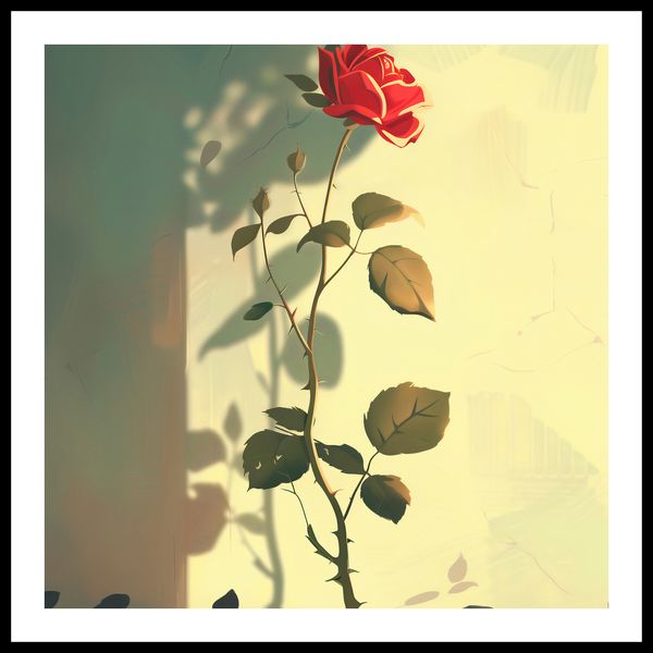 Plakat 50x50cm Subtelność zdjęcie 3