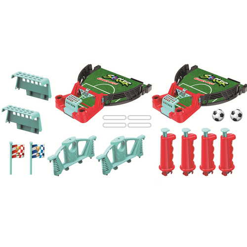 Gra Zręcznościowa Mini Stół Do Piłkarzyków Piłka Nożna Gra Rodzinna Zestaw na Arena.pl