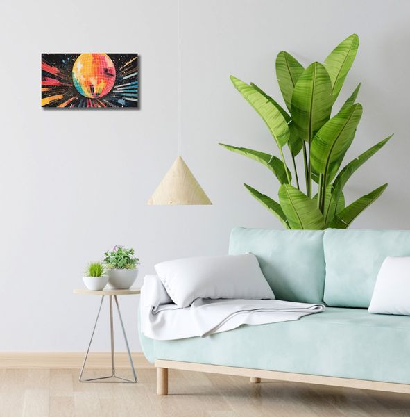 Obraz 40x20cm Disco Gra! zdjęcie 2