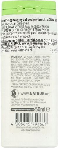 ALTERRA ŻEL POD PRYSZNIC LIMONKA 50 ML na Arena.pl