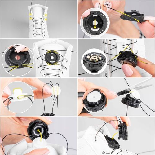 Automatyczne sznurówki linki BEZ WIĄZANIA z obrotowym systemem BOA na Arena.pl