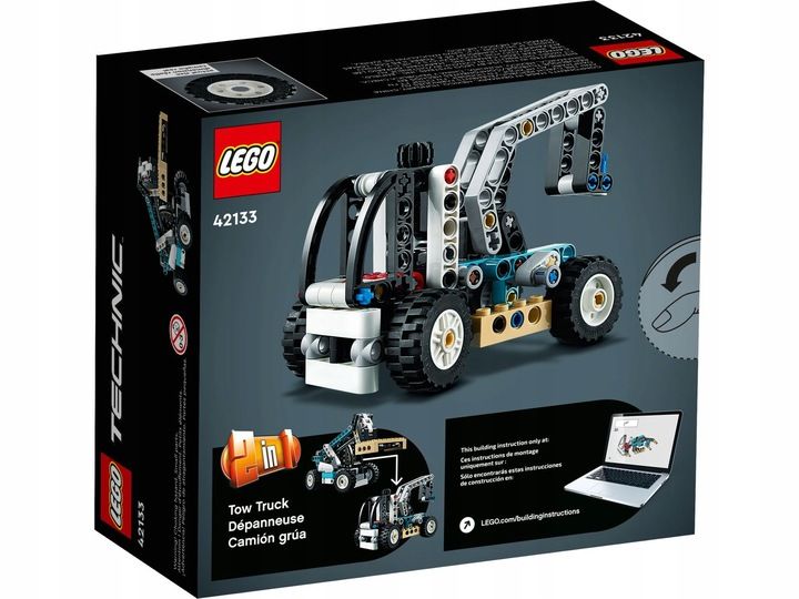 LEGO TECHNIC 42133 ŁADOWARKA TELESKOPOWA zestaw klocków dla dzieci +7 lat zdjęcie 4