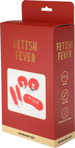 fetish fever   bondage set   4 pieces   red na Arena.pl