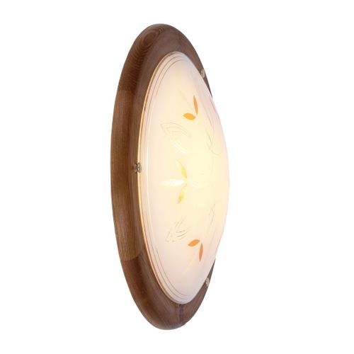 Rustica plafon 40 drewno standard 2x60W E27 dąb na Arena.pl