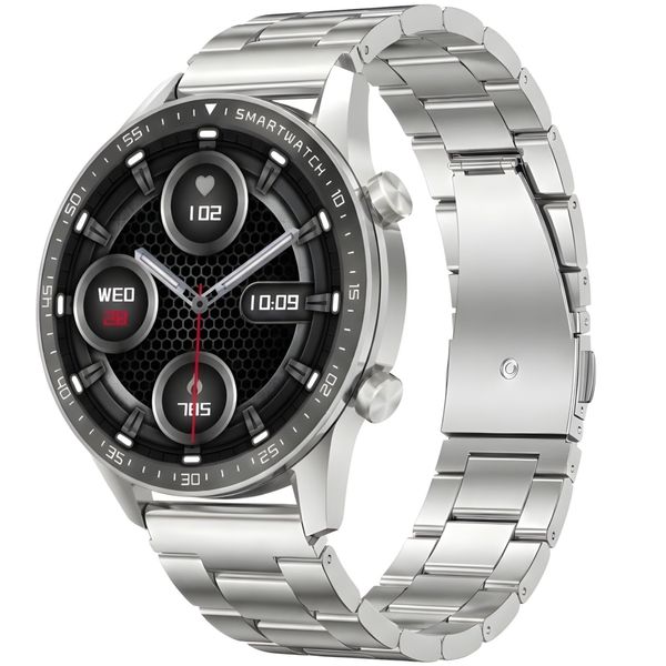 smartwatch gravity srebrny bransoleta + pasek gt10-6 zdjęcie 5