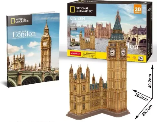 Puzzle 3D. National Geographic. Big Ben na Arena.pl