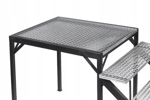 Krata WEMA 800x1000 | ocynkowana | płaskownik 30x2 mm | podest metalowy na Arena.pl