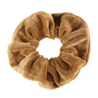 Gumka owijka aksamitka brązowa