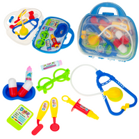 MAŁY DOKTOR ZESTAW LEKARSKI W WALIZCE LEKARZ 12