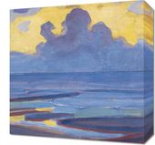 Obraz 40x40cm By the Sea, Piet Mondrian Vintage do Salonu