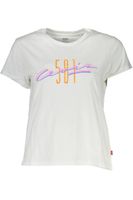 KOSZULKA Z KRÓTKIM RĘKAWEM LEVI'S DAMSKA BIAŁA XS EU