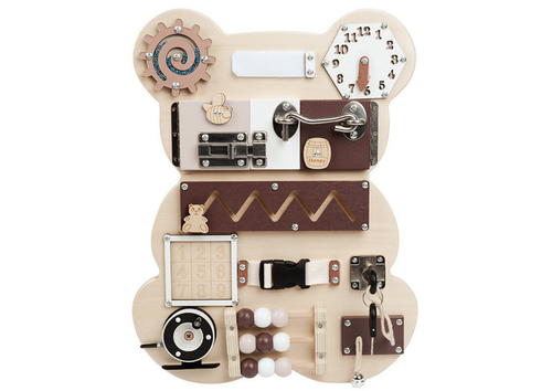 ZABAWNA ZABAWA DLA DZIECI TABLICA EDUKACYJNA MIŚ na Arena.pl