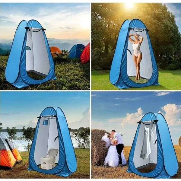 PRZEBIERALNIA PRZENOŚNA NAMIOT PLAŻOWY KEMPINGOWY NA PRYSZNIC TOALETA WC zdjęcie 9