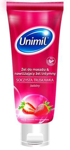 luscious żel intymny truskawkowy 200ml unimil na Arena.pl