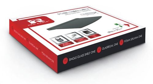 Półka szklana na DVD, dekoder, itp. Pod telewizor na Arena.pl