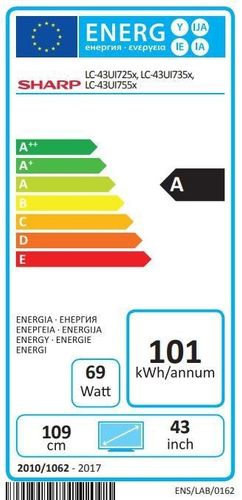 Sharp Telewizor LED 43 LC43UI7252E na Arena.pl
