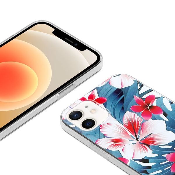Crong Flower Case - Etui iPhone 12 Mini (wzór 03) zdjęcie 4