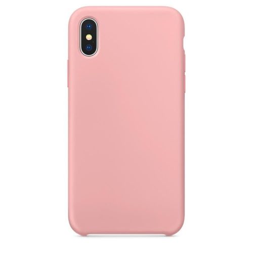 ETUI SILICONE CASE IPHONE X RÓŻOWY na Arena.pl