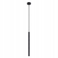 Lampa wisząca tuba czarna ARCHE G9 8W metal 120cm Sollux Lighting