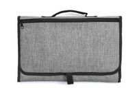 Przewijak miękki turystyczny rozkładany torba mata do przewijania szara