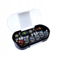 Zestaw Żarówek i Bezpieczników Samochodowych H4