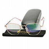 Okulary zerówki ANTYREFLEKS Oprawki do Komputera METALOWE Damskie Męskie