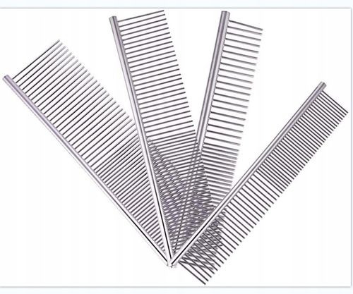 TRYMER ZGRZEBŁO SZCZOTKA DO SIERŚCI PSA KOTA 4SZT na Arena.pl