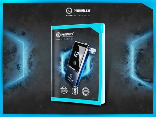 Alkomat PROMILER iSober 30 Kalibracja w dniu wysyłki + KAMIZELKA na Arena.pl