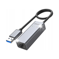 Unitek Hybrydowy adapter USB-C/USB-A do sieci Gigabit Ethernet 2,5G