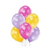 balony z nadrukiem mufinek ciasteczka 12"/6 szt.