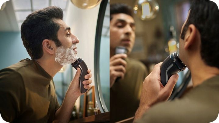 ELEKTRYCZNA MASZYNKA DO GOLENIA GOLARKA PHILIPS WODOODPORNA TRYMER DO BRODY zdjęcie 14