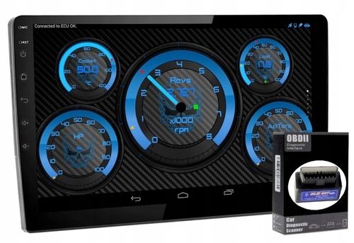 RADIO NAWIGACJA GPS 1 DIN 10CALI ANDROID 10 USB BT WIFI CARPLAY USB 2/64GB na Arena.pl
