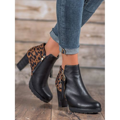 Botki Damskie Leopard Print r.36 na Arena.pl