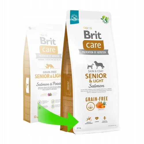 BRIT CARE Senior & Light Salmon 12kg na Arena.pl