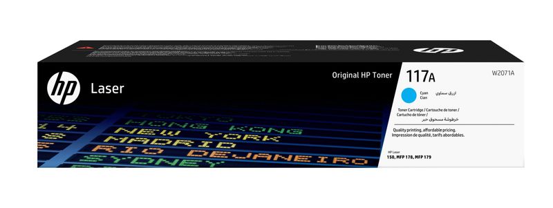 Toner HP 117A (W2071A) cyan zdjęcie 4