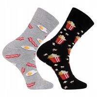 Skarpetki Męskie NIE DO PARY Śmieszne Skarpety Długie MORAJ 2-PARY 39-42