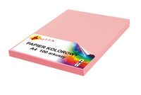 papier kolorowy a4 120g różowy pastel 100 arkuszy