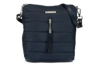 Granatowa Damska Torebka pikowana solidna oryginalna frędzel W91