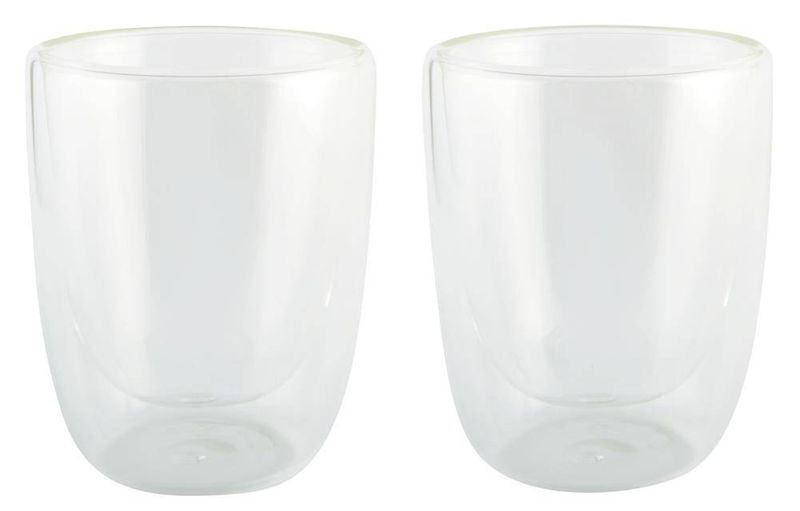 Zestaw 2 szklanek DRINK LINE, transparentny zdjęcie 1