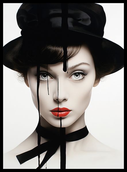 Plakat 40x55cm Atramentowa Aura zdjęcie 2