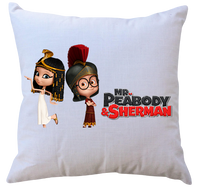 Poduszka z wkładem Pan Peabody i Sherman