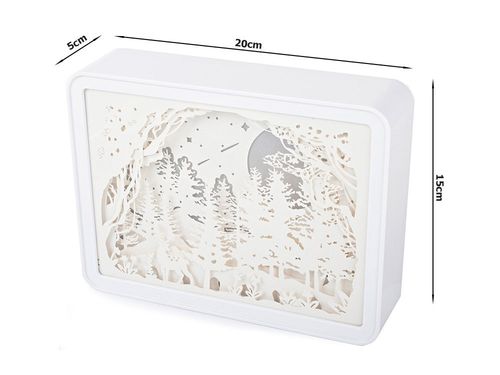 LAMPKA NOCNA TABLICA 3D KOLORY RGB LED PILOT DOTYK na Arena.pl