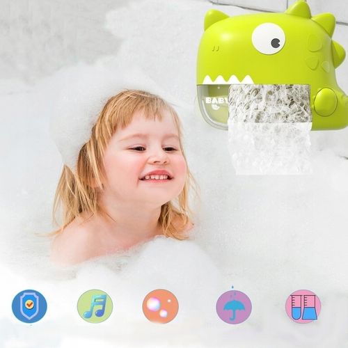 WOOPIE Zabawka do Kąpieli Dinozaur do Robienia Piany Zielony na Arena.pl