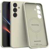 Spacecase Silicone Mag Galaxy S25+ Beige