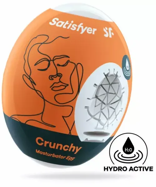 Jajo Rozkoszy Dla Mężczyzn - Masturbator Egg - Crunchy zdjęcie 5
