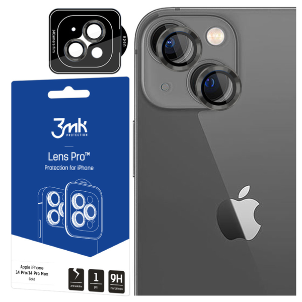 Apple iPhone 14 - 3mk Lens Protection Pro Graphite zdjęcie 5